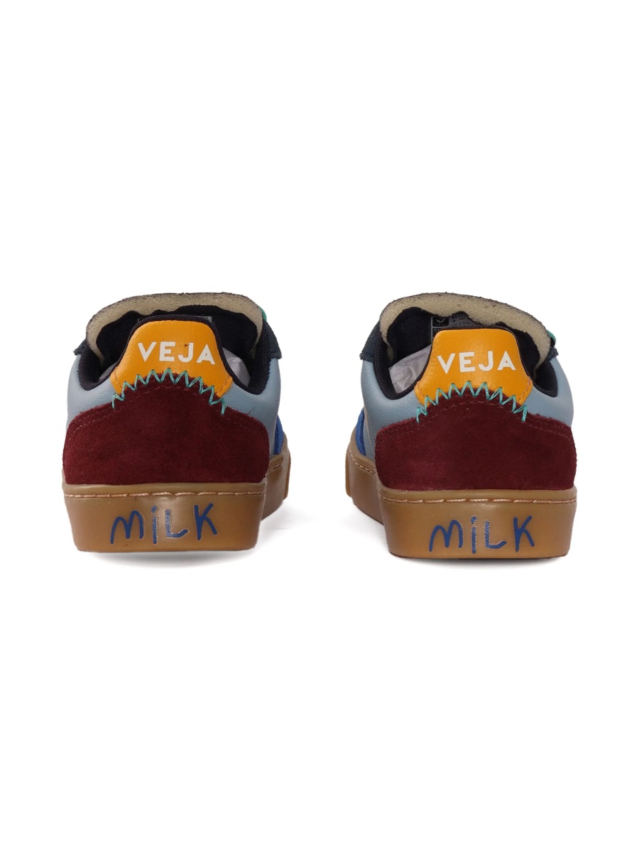 Sneakers VEJA albastri din piele - Img 3