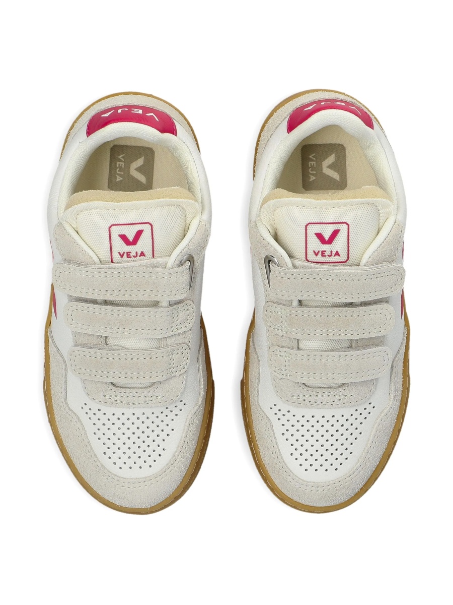 Sneakers VEJA albi din piele - Img 4
