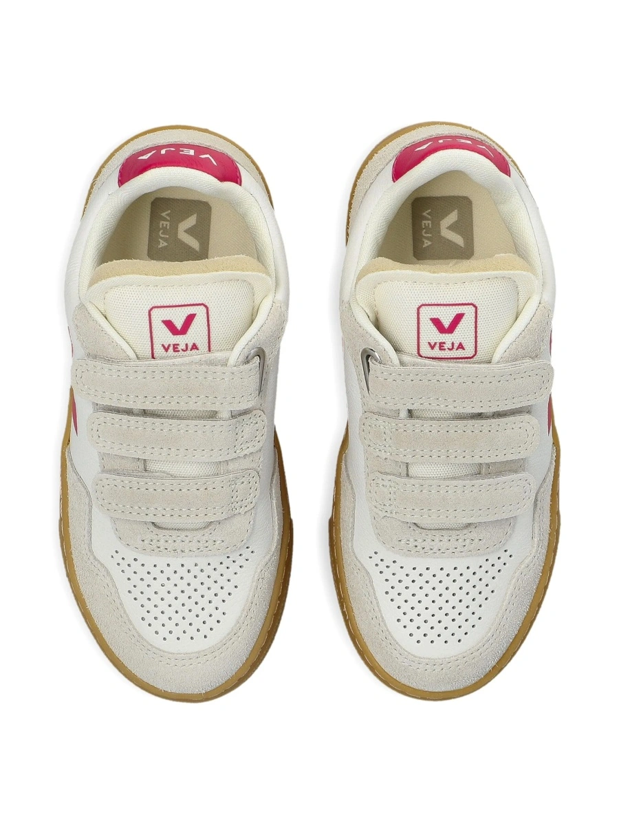 Sneakers VEJA albi din piele - Img 4