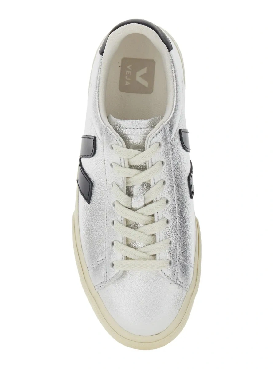 Sneakers VEJA gri din piele 'Campo' - Img 4