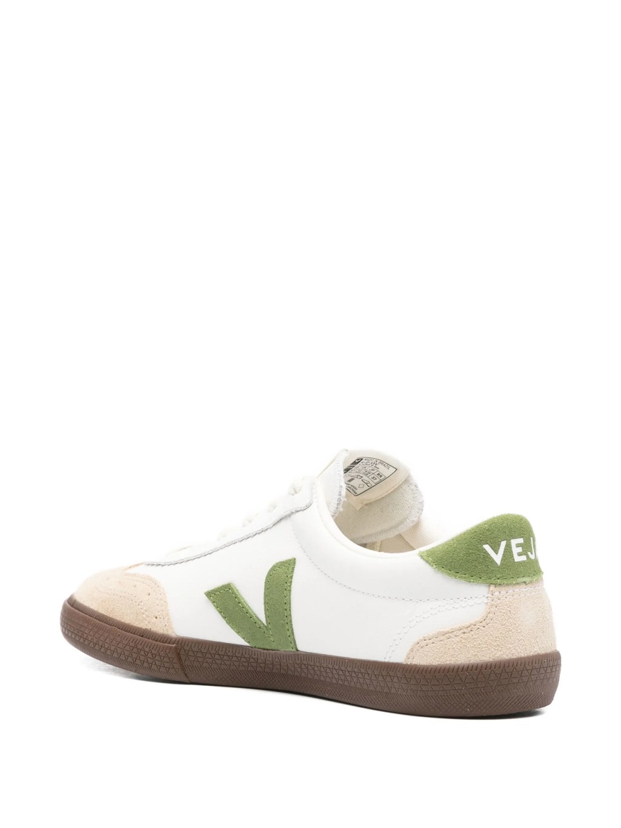 Sneakers VEJA neutri din piele intoarsa si piele - Img 3