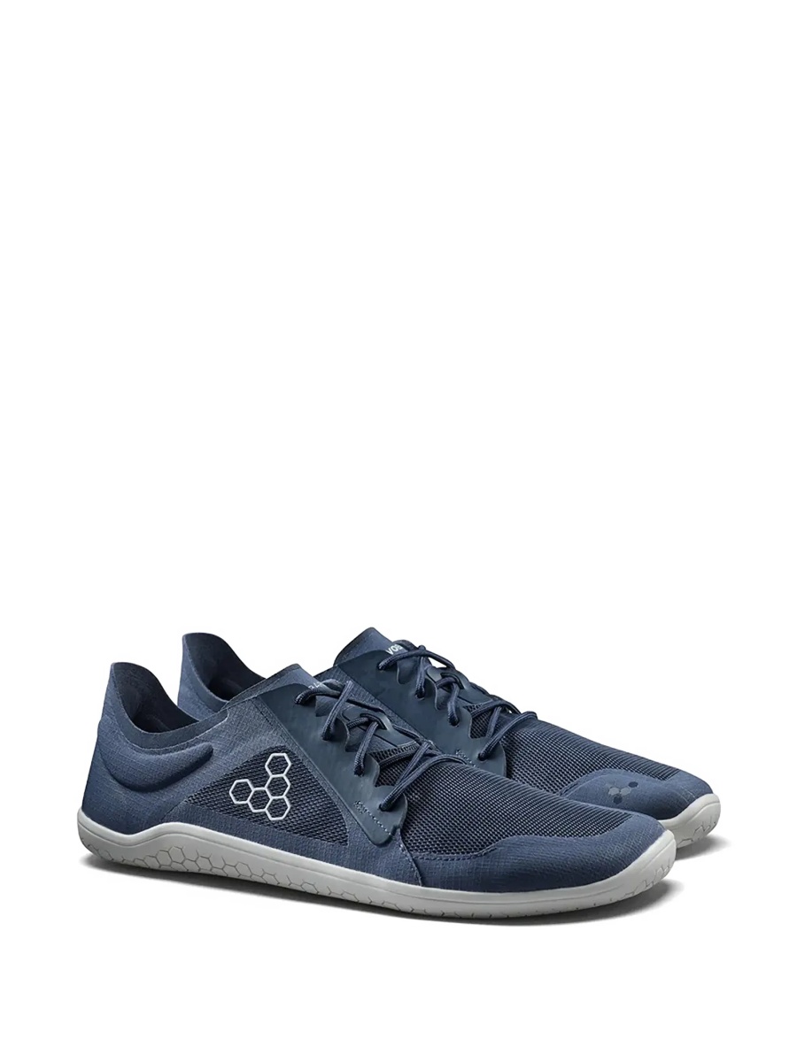 Sneakers Vivobarefoot albastri din poliester reciclat - Img 2
