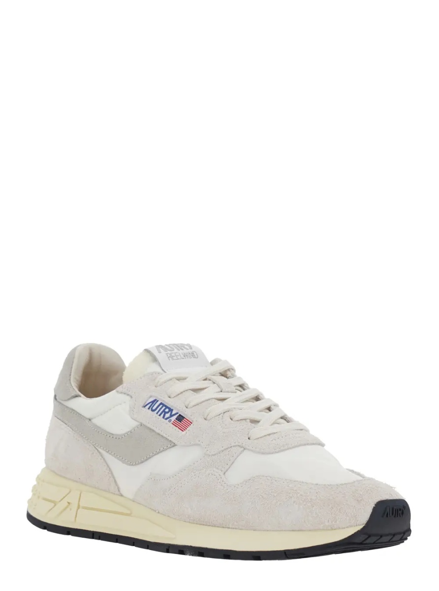 Sneakers White Sneakers with Leather Details and Rubber Sole - Img 2