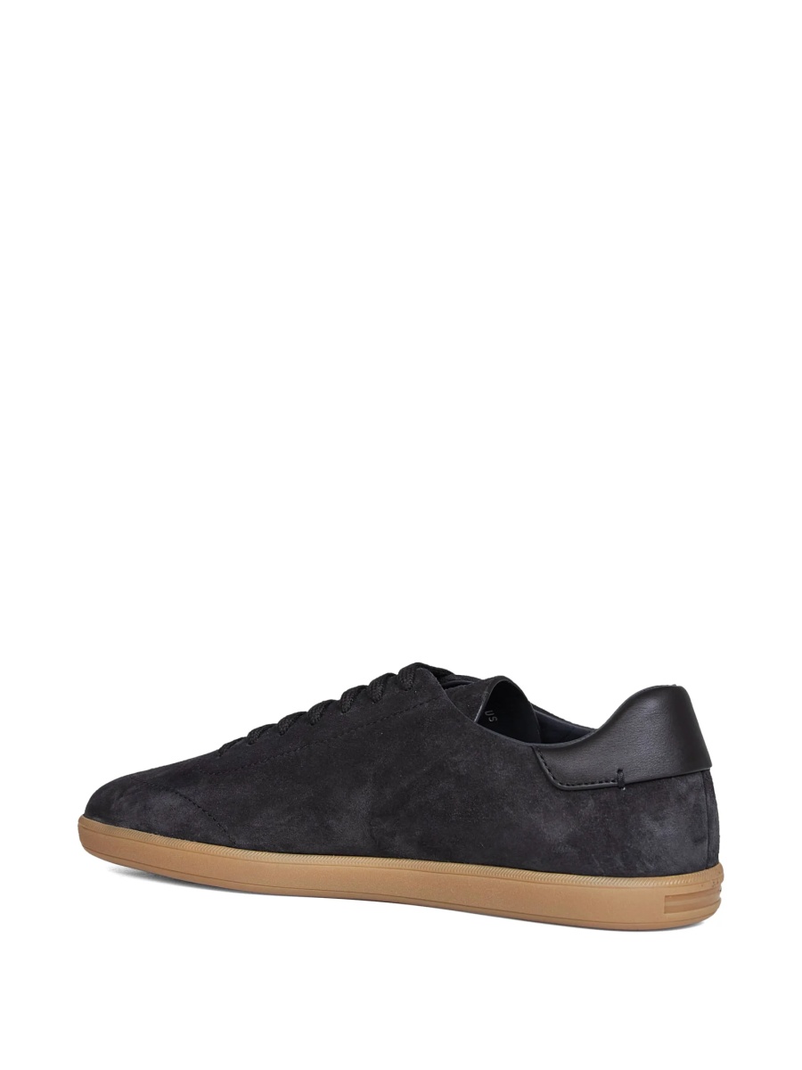 Sneakers ZEGNA albastri din piele intoarsa si piele - Img 3