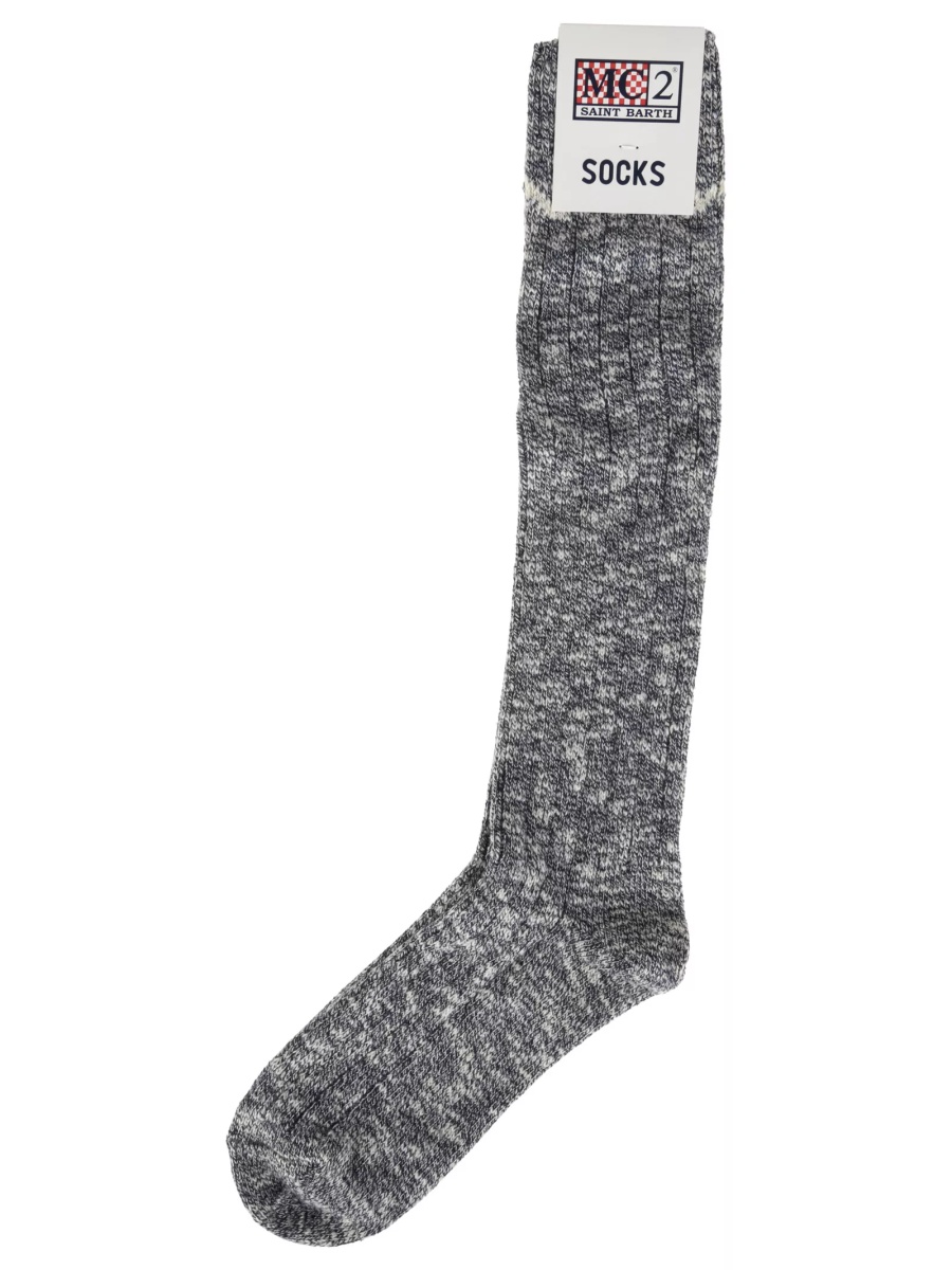 Sosete MC2 SAINT BARTH socks SOXR001 10626E MELANGE 61 - Img 2