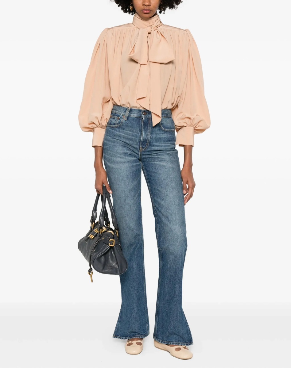 Straight-Leg Denim Jeans - Img 2