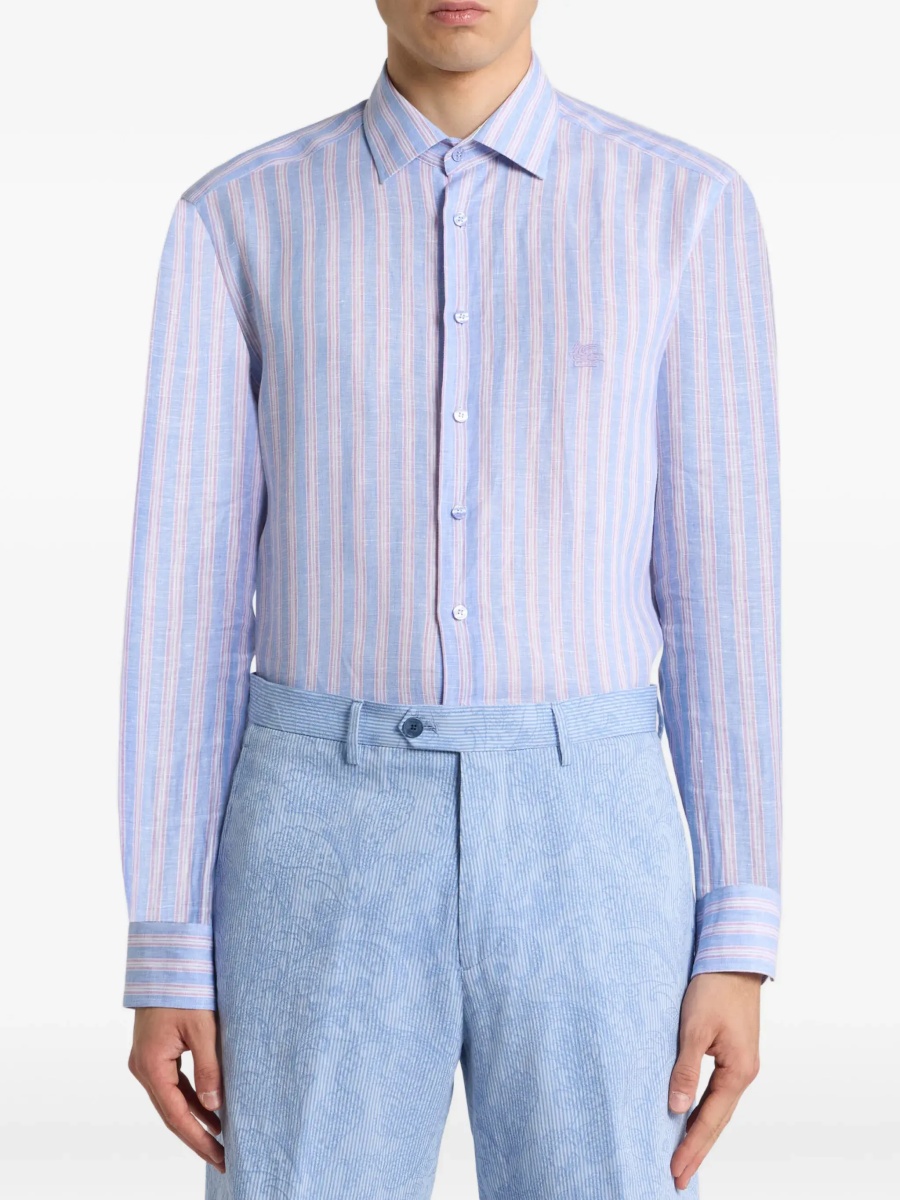 Striped linen Shirt - Img 2