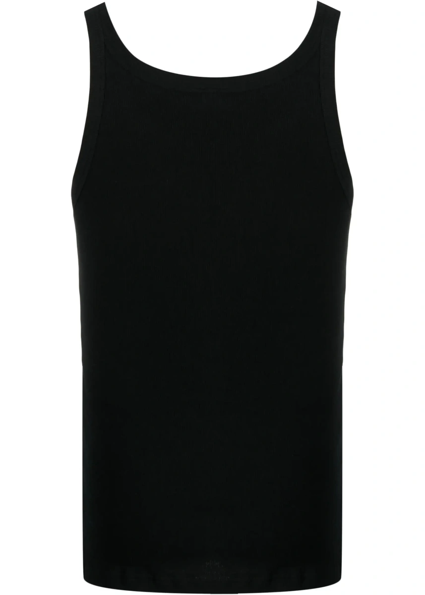 Top Dolce &amp; Gabbana negru din bumbac - Img 4