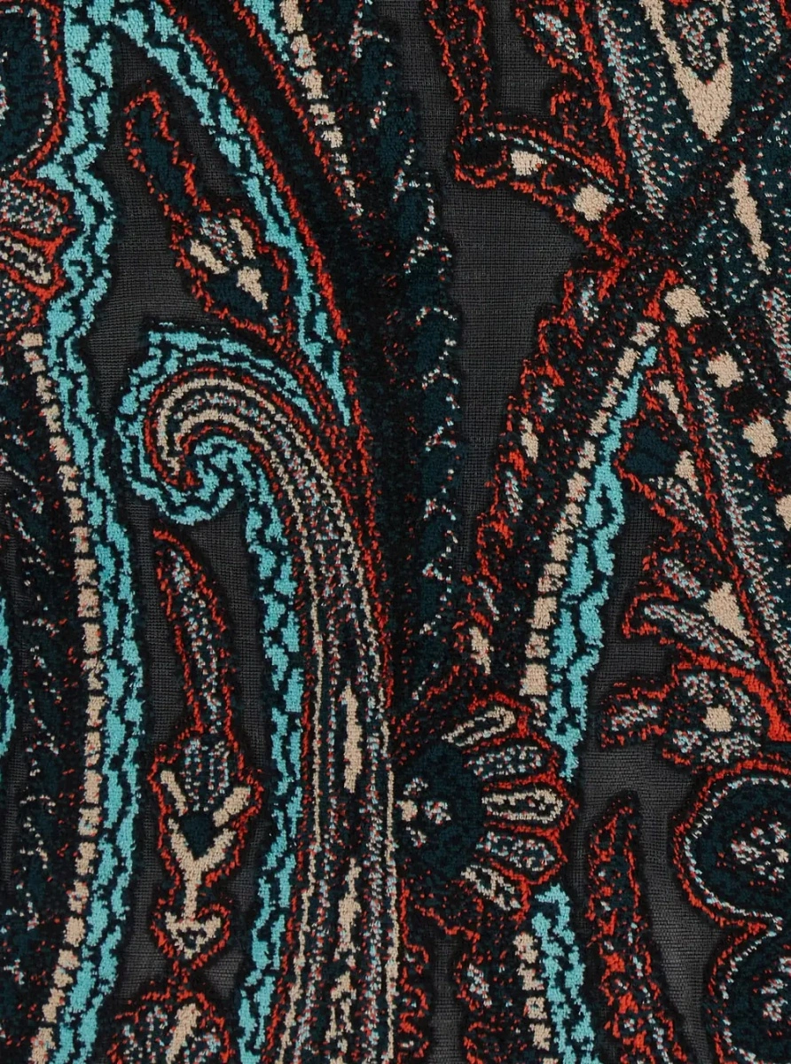 Top ETRO multicolor din vascoza - Img 3