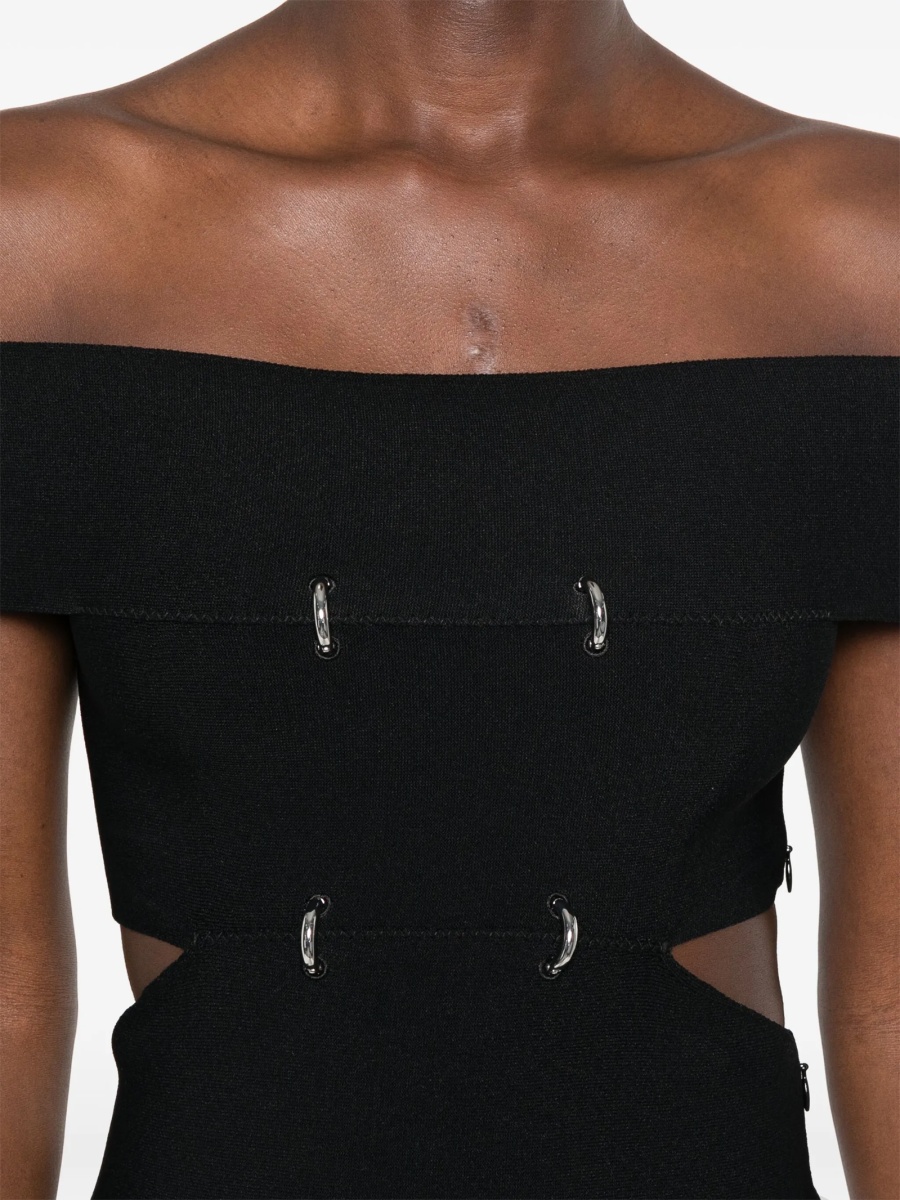 Top tricotat Alexander McQueen negru - Img 5