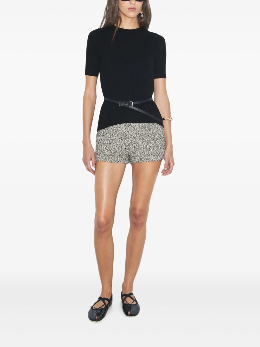 Top tricotat Tory Burch negru - Img 2