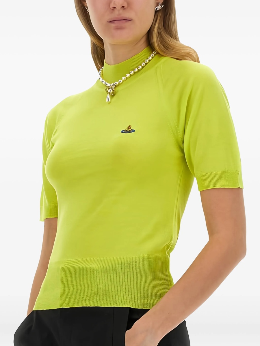 Top tricotat Vivienne Westwood verde - Img 4