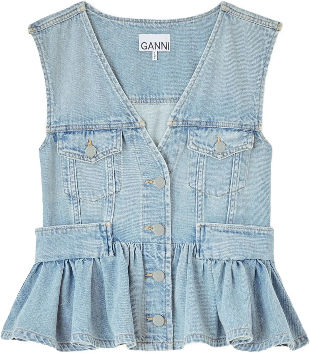 Topuri Lightweight denim Vest - Img 7