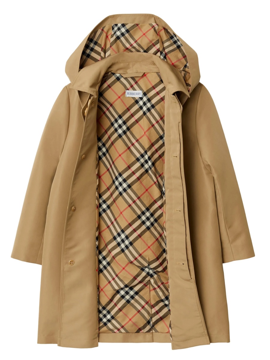 Trenci Burberry maro din tagua si polyester - Img 3