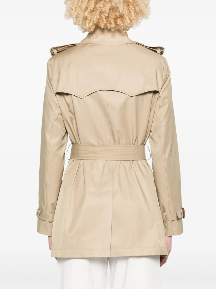 Trenci Ralph Lauren neutru din bumbac si polyester - Img 4
