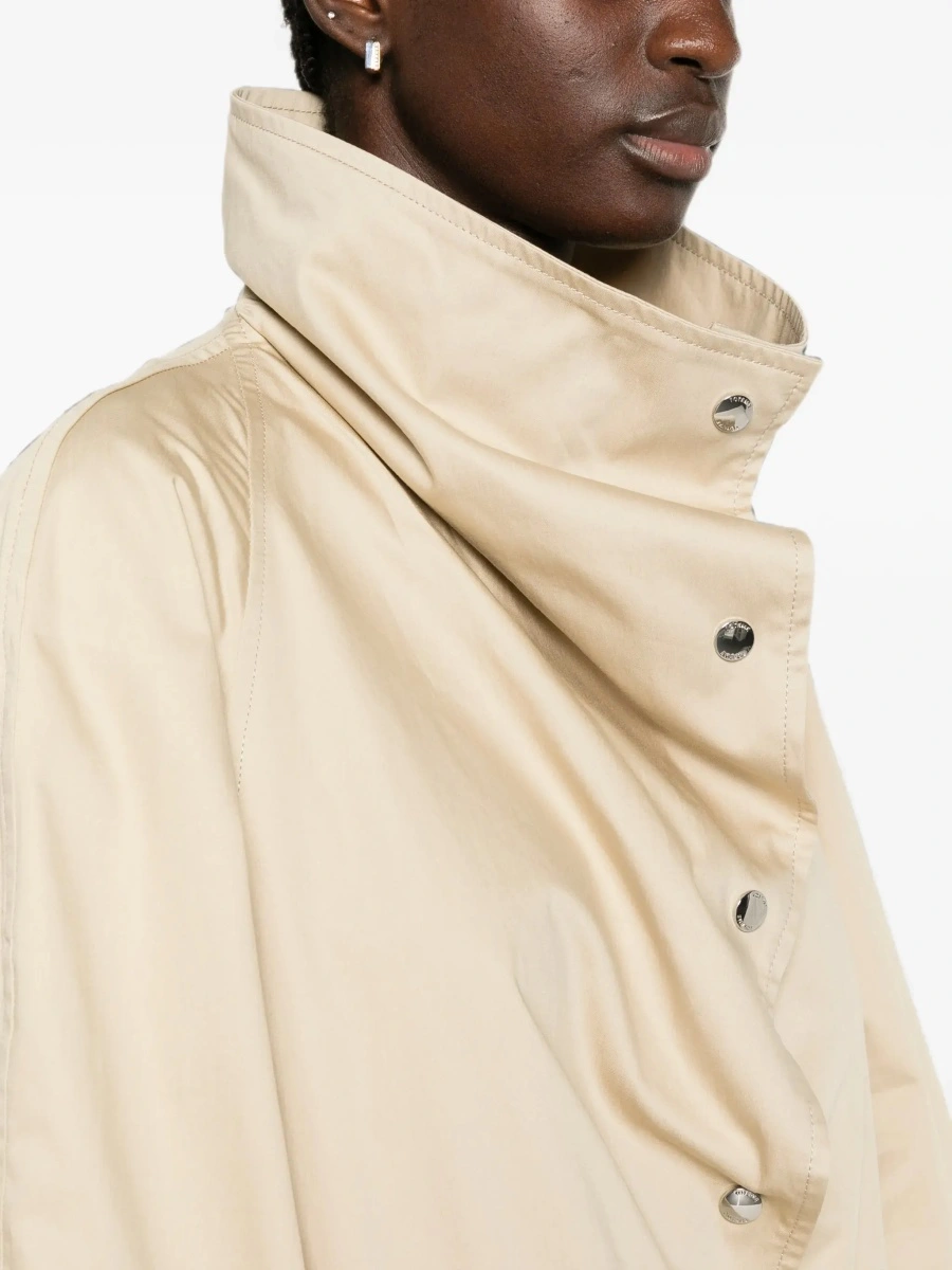 Trenciuri TOTÊME Oversized Cotton Trench with beige cotton women - Img 7