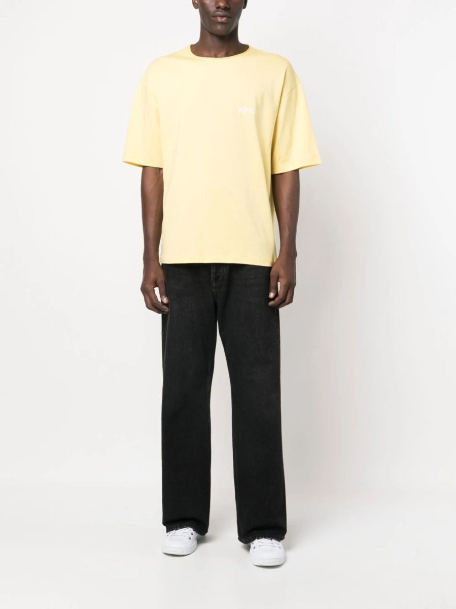 Tricou A.P.C. galben - Img 2