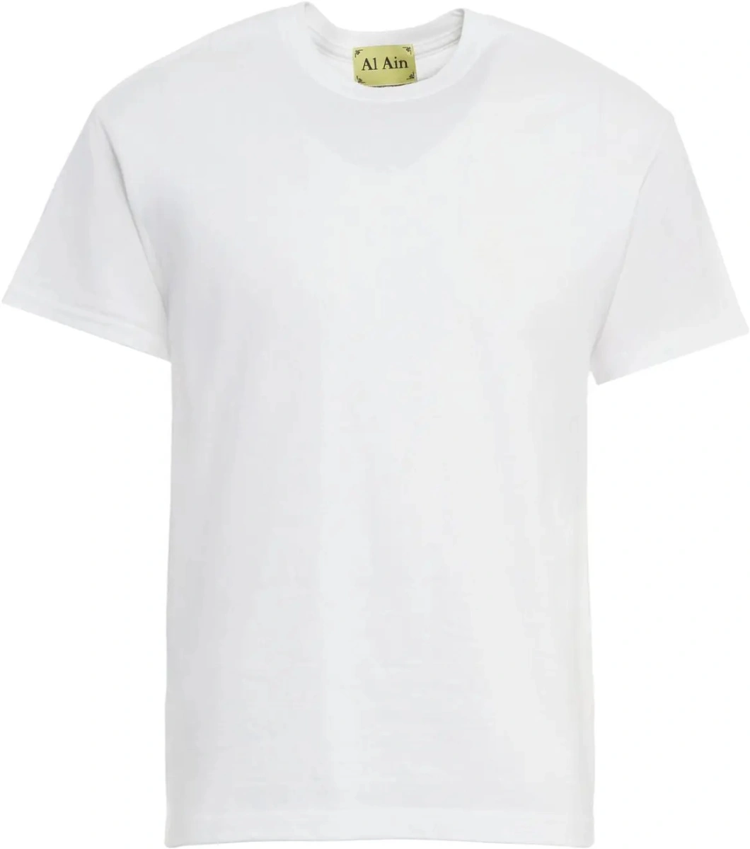 Tricou AL AIN alb din bumbac - Img 2