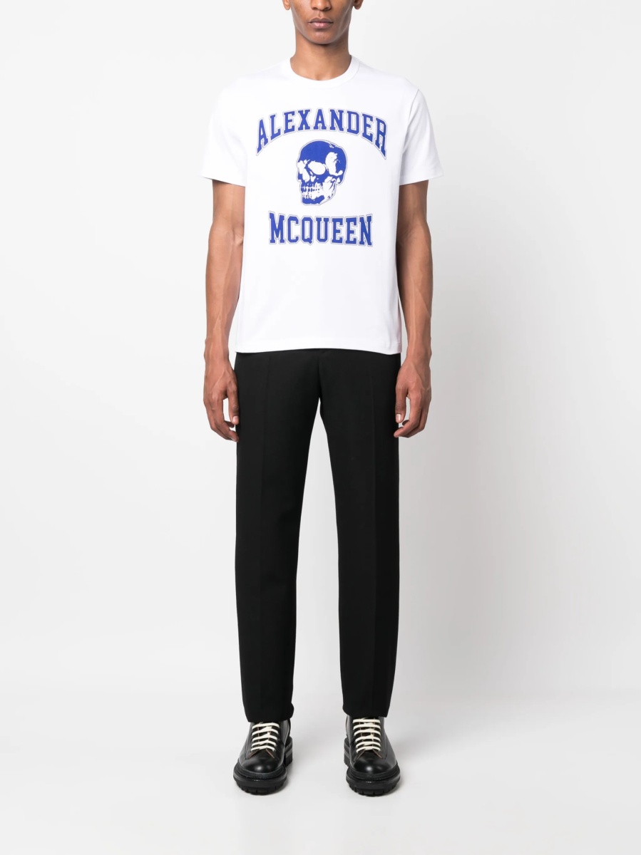 Tricou Alexander McQueen alb - Img 2