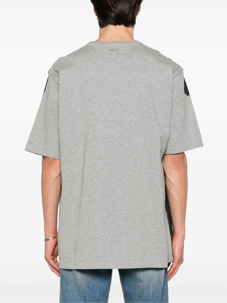 Tricou Alexander McQueen gri - Img 3