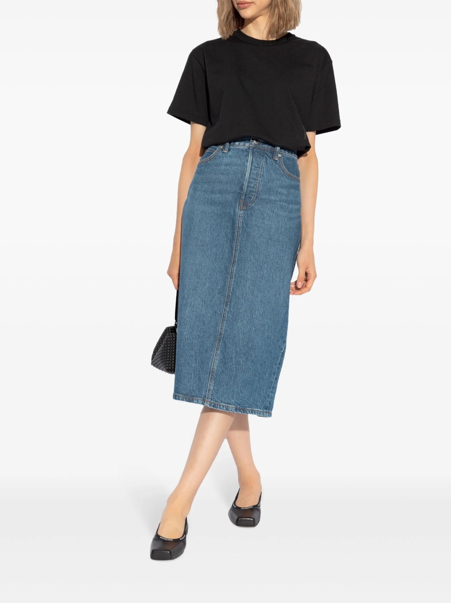 Tricou Alexander Wang negru - Img 2