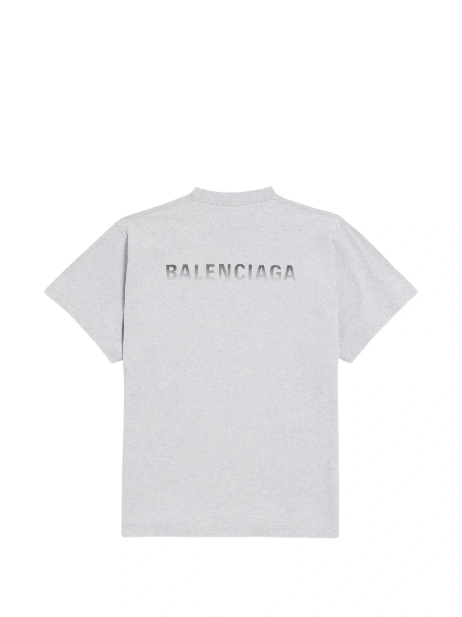 Tricou Balenciaga gri - Img 2