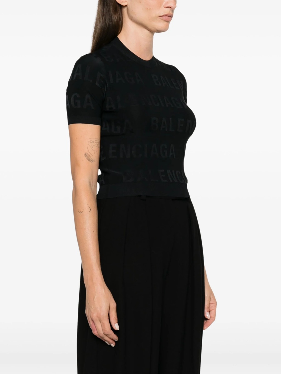 Tricou Balenciaga negru - Img 3