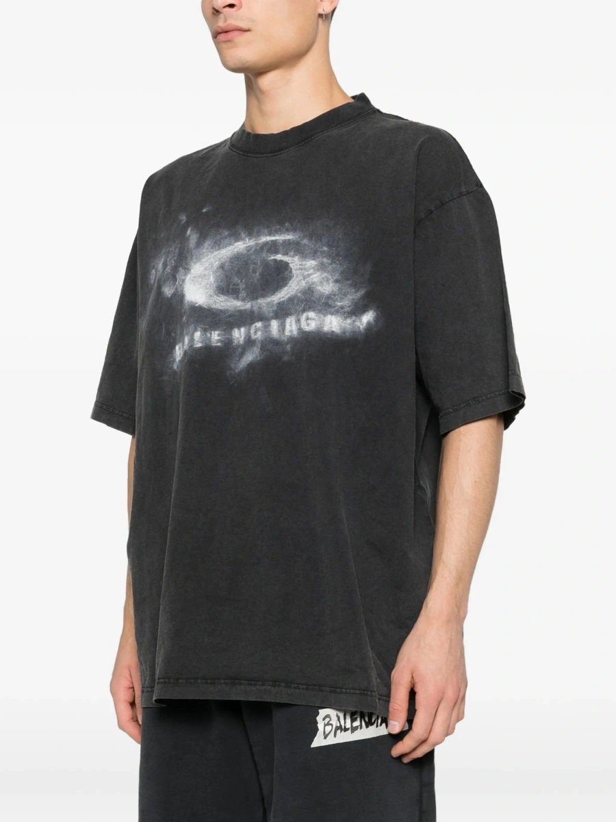 Tricou Balenciaga negru - Img 3