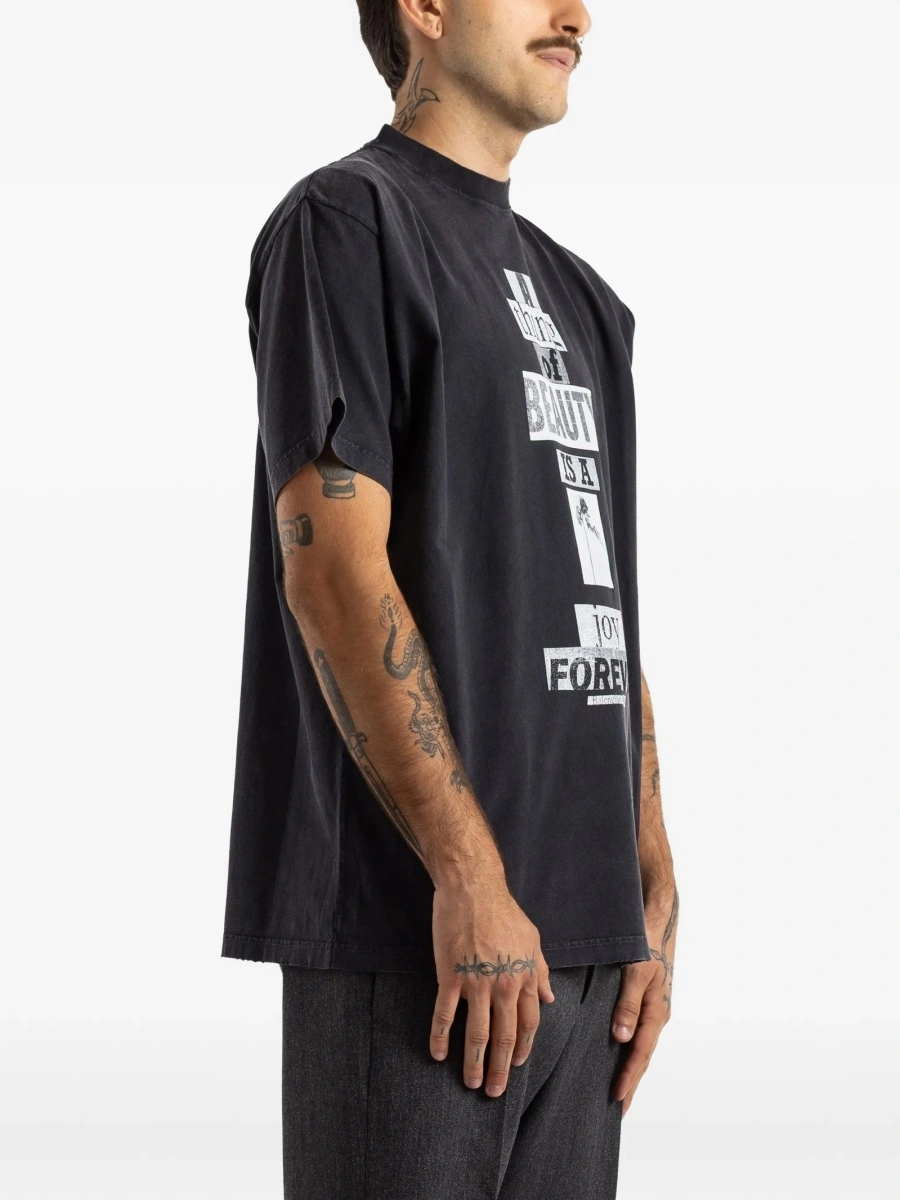 Tricou Balenciaga negru - Img 3