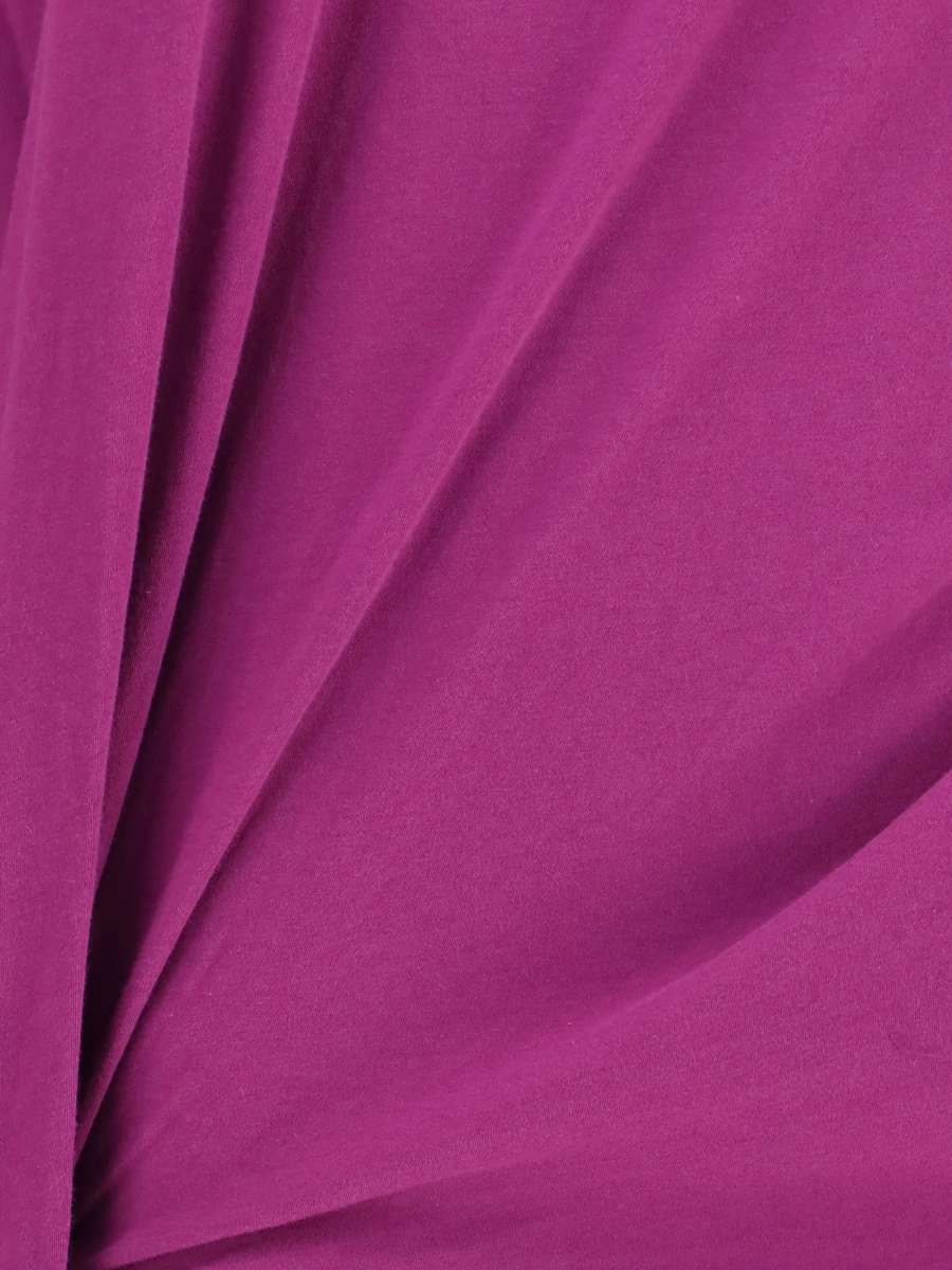 Tricou Balenciaga roz din bumbac - Img 2