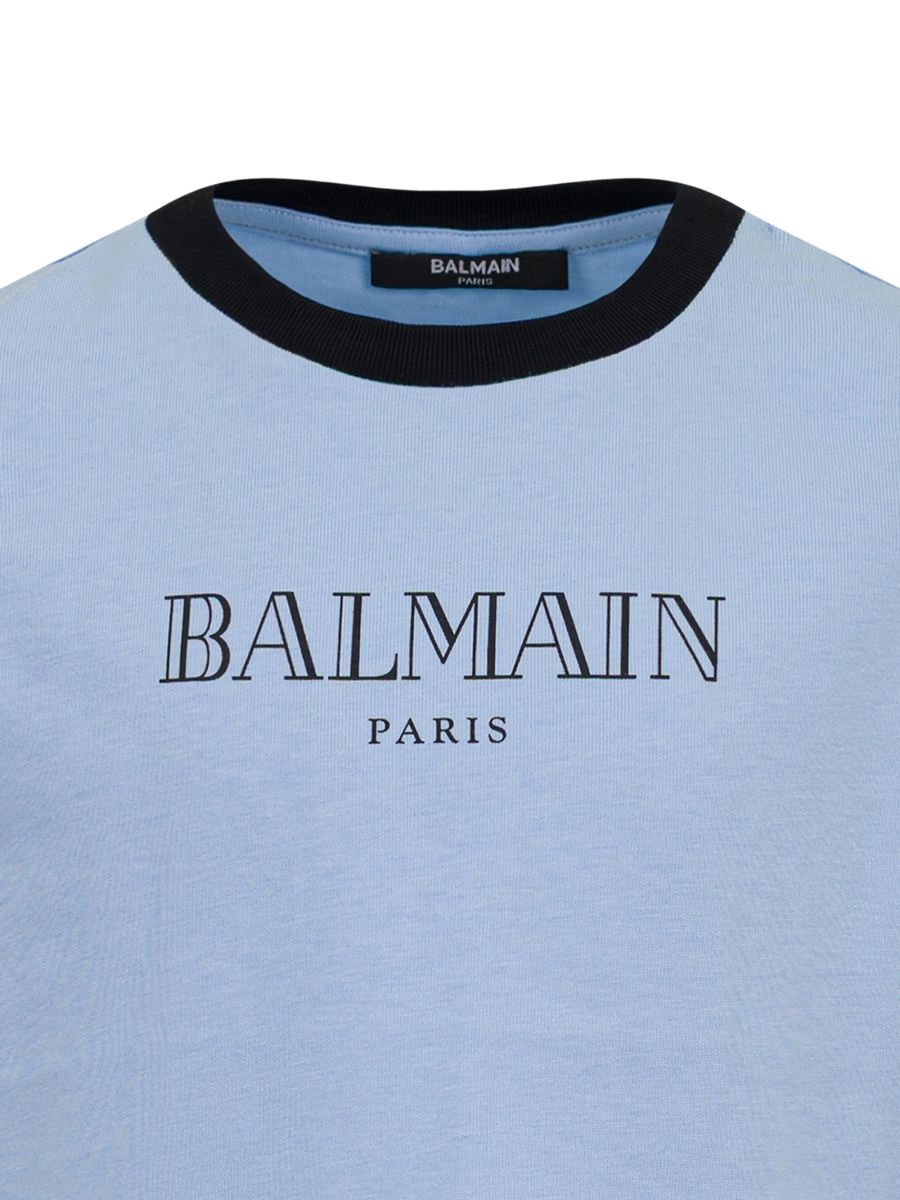 Tricou Balmain albastru - Img 2