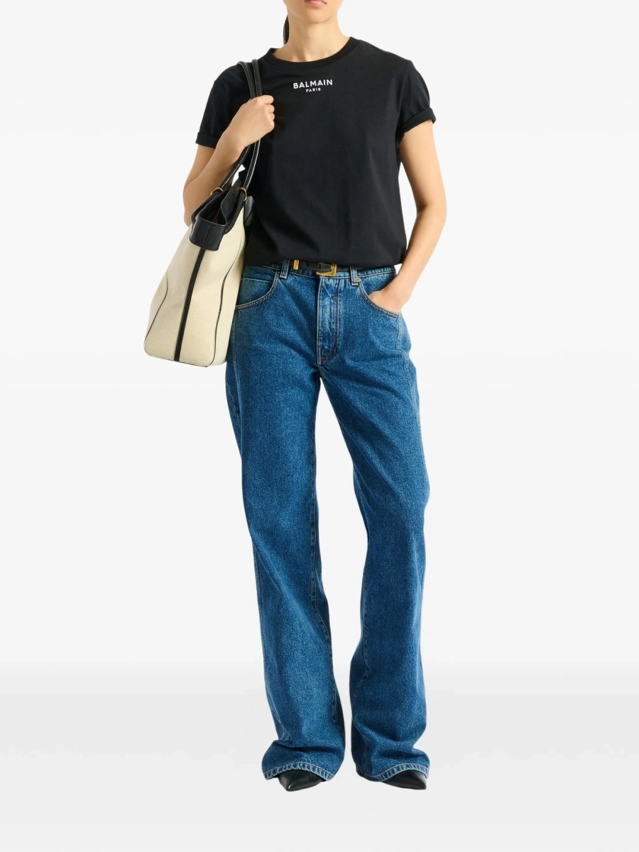 Tricou Balmain negru - Img 2
