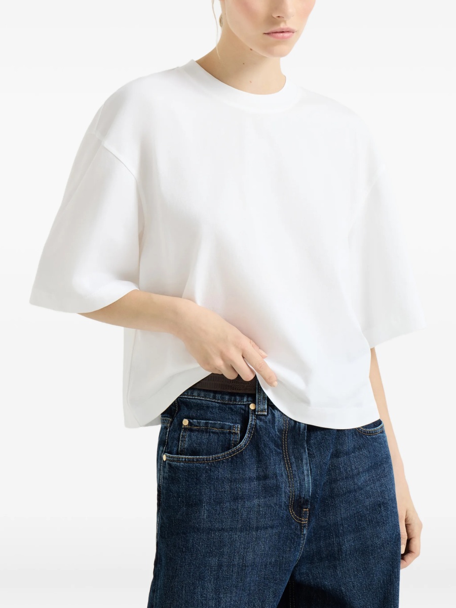 Tricou Brunello Cucinelli alb - Img 3