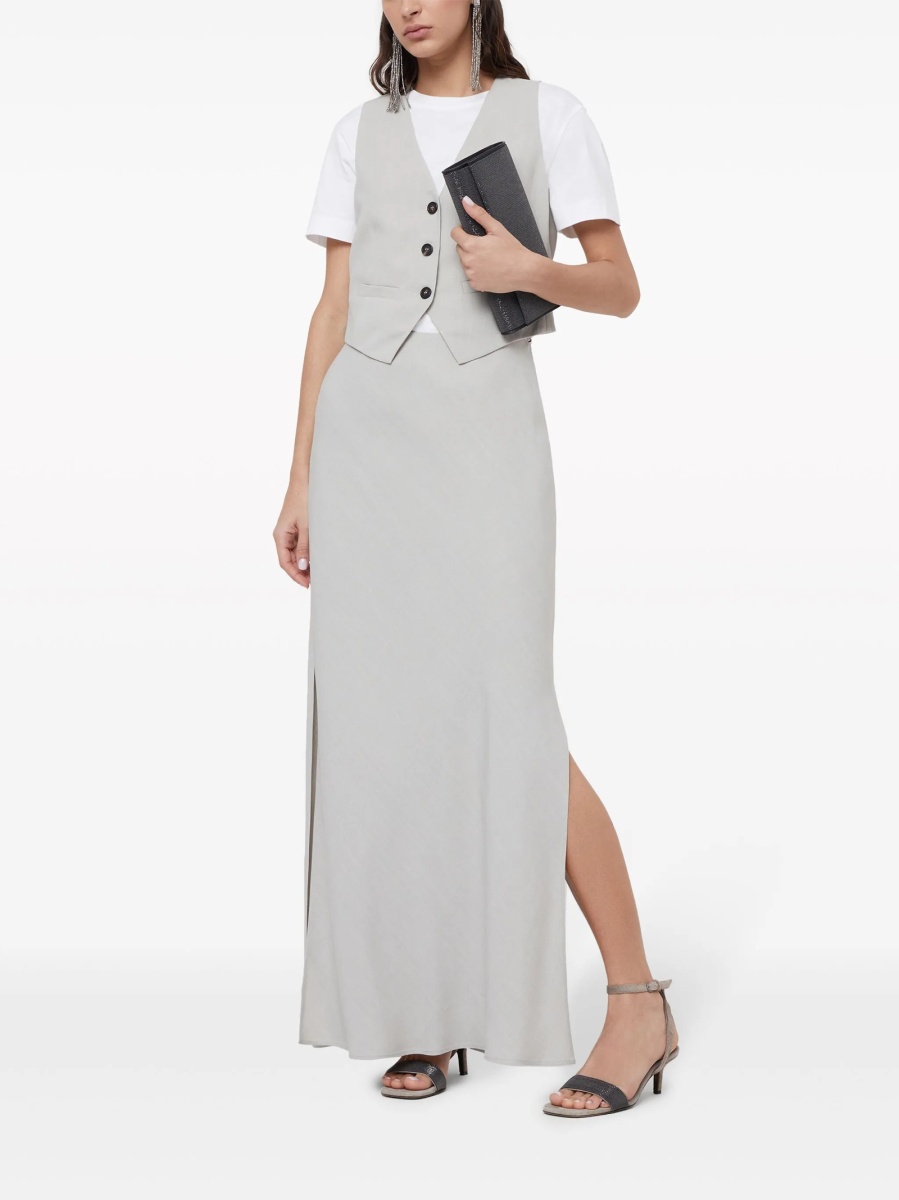 Tricou Brunello Cucinelli alb - Img 2