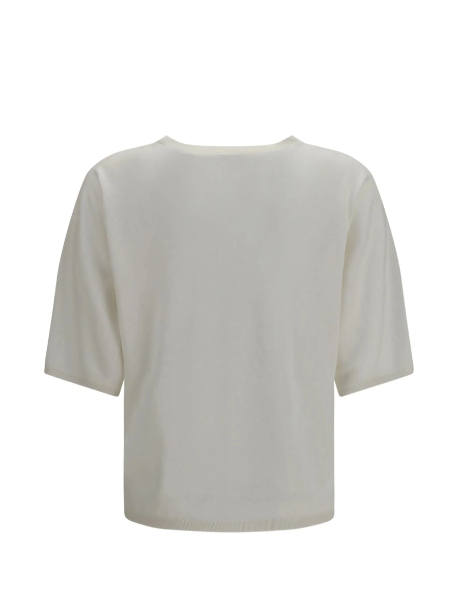 Tricou Brunello Cucinelli alb - Img 2