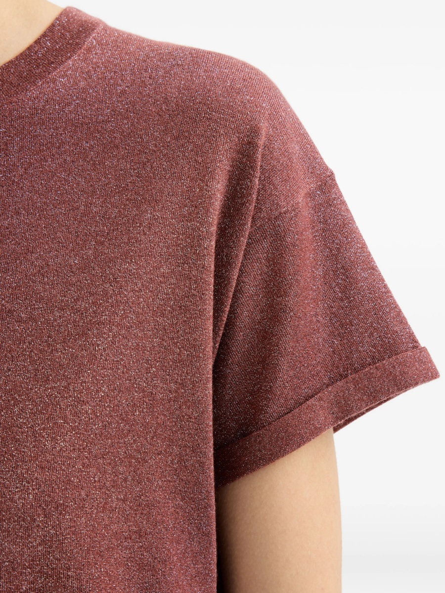 Tricou Brunello Cucinelli rosu - Img 5