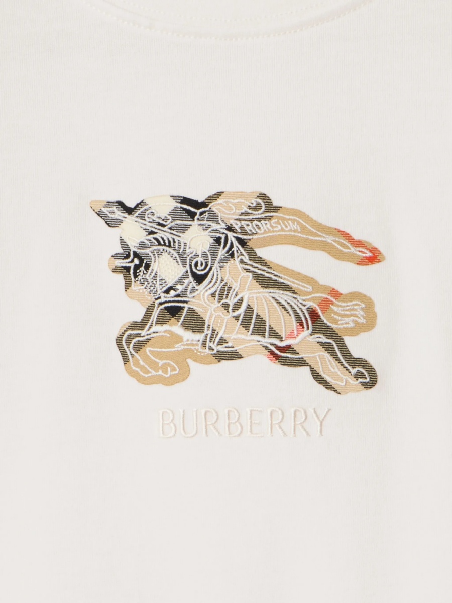 Tricou Burberry alb - Img 2