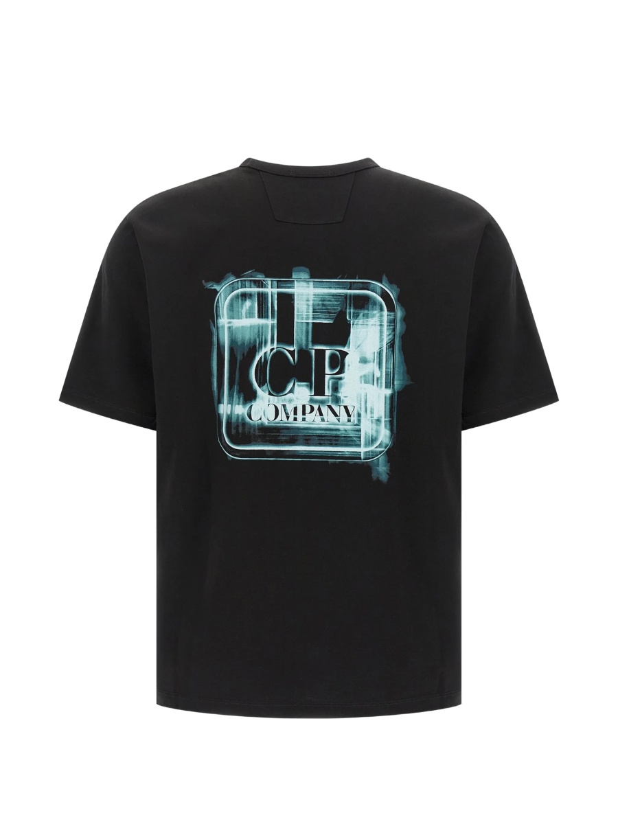 Tricou C.P. Company negru - Img 2