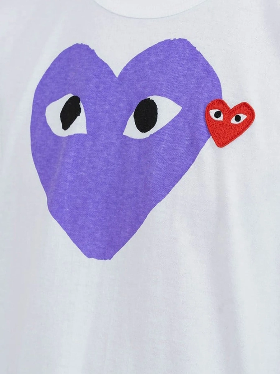 Tricou Comme des Garçons alb - Img 4