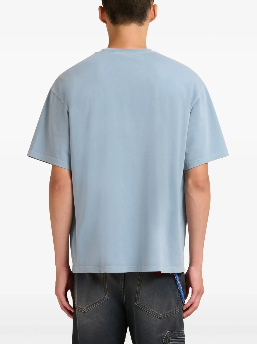 Tricou cotton jersey T-shirt with chest pocket - Img 4