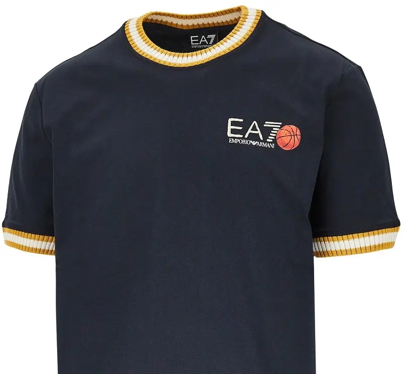 Tricou Cotton T-shirt with logo print - Img 2