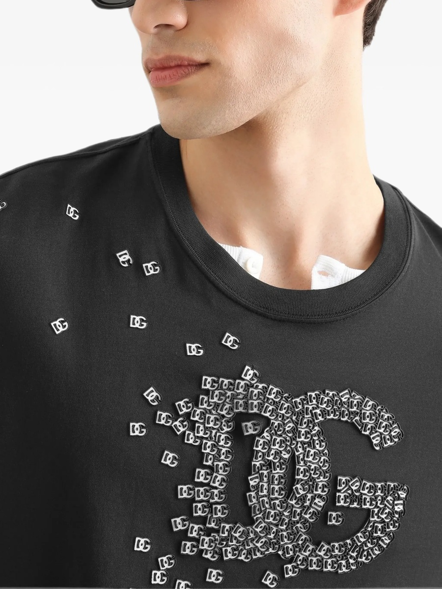 Tricou Cotton T-shirt with logo - Img 6