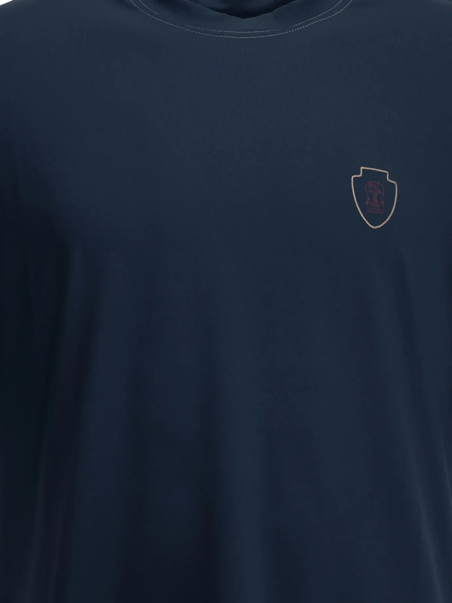 Tricou Crewneck T-shirt with logo - Img 3