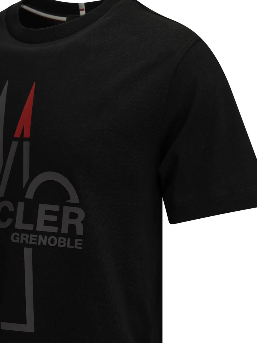 Tricou Crewneck T-shirt with logo - Img 4