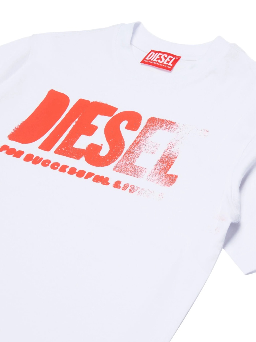 Tricou Diesel alb - Img 3