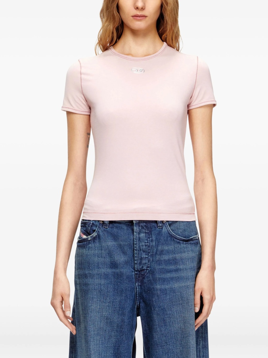 Tricou Diesel roz - Img 3