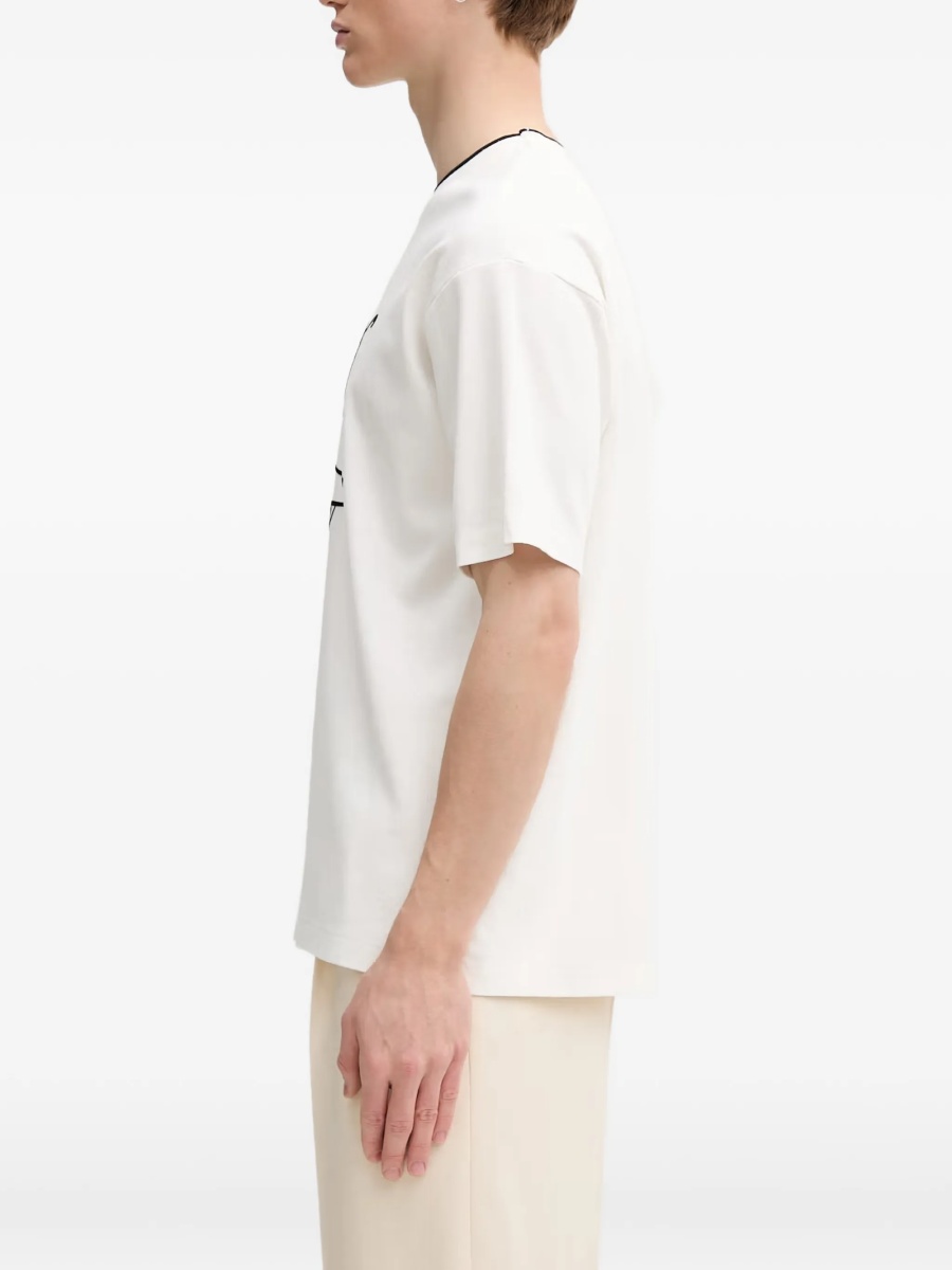 Tricou DRÔLE DE MONSIEUR alb - Img 3