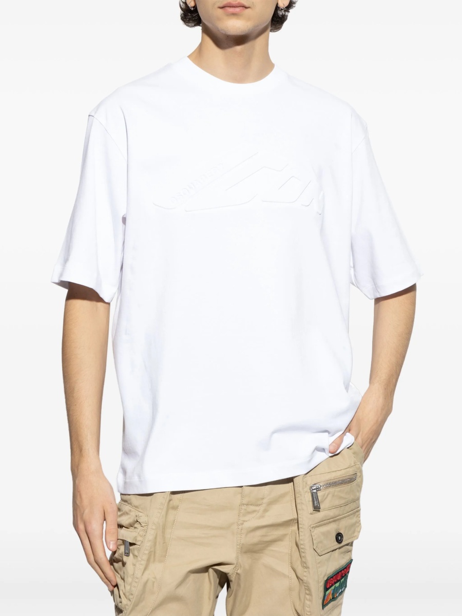 Tricou DSQUARED2 alb - Img 3