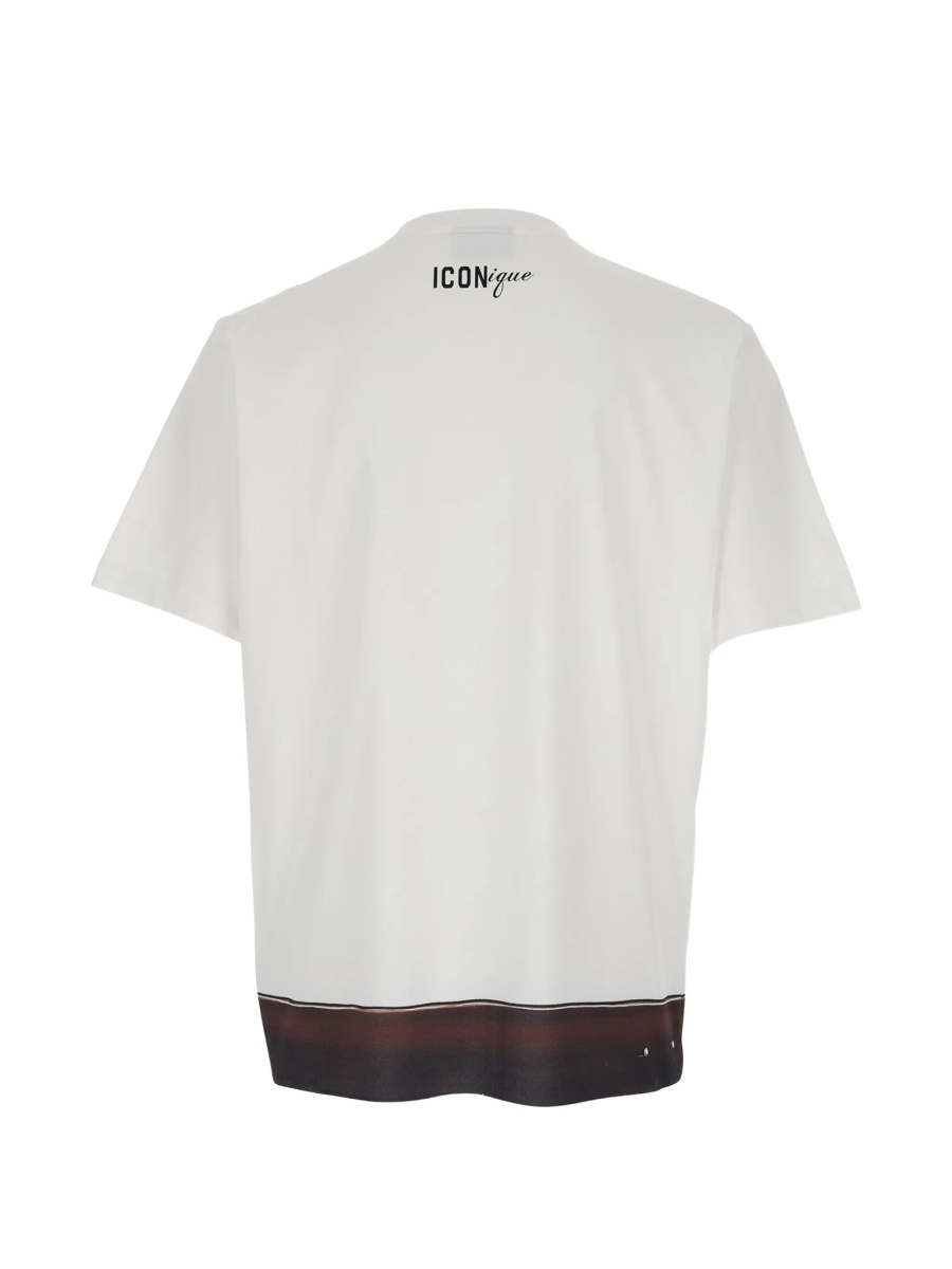 Tricou DSQUARED2 alb - Img 2