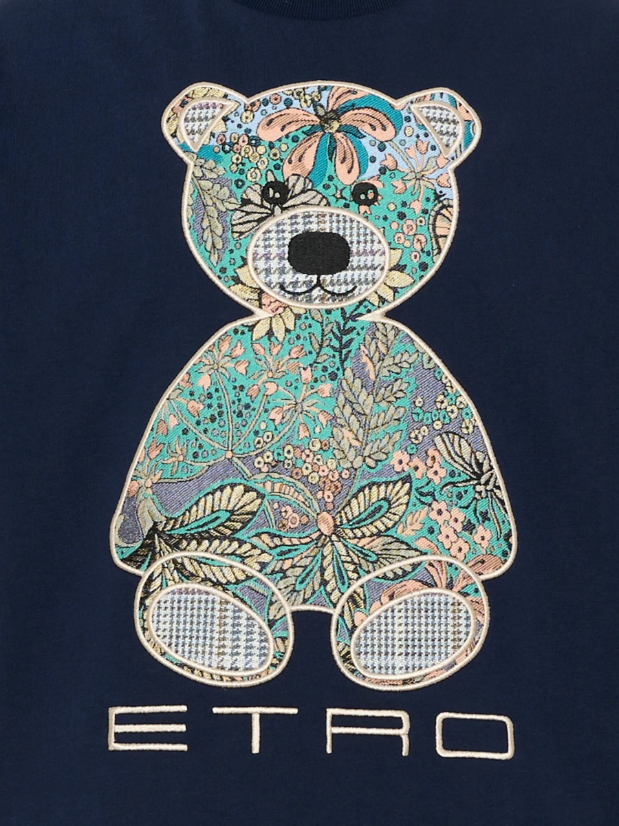 Tricou ETRO albastru - Img 3